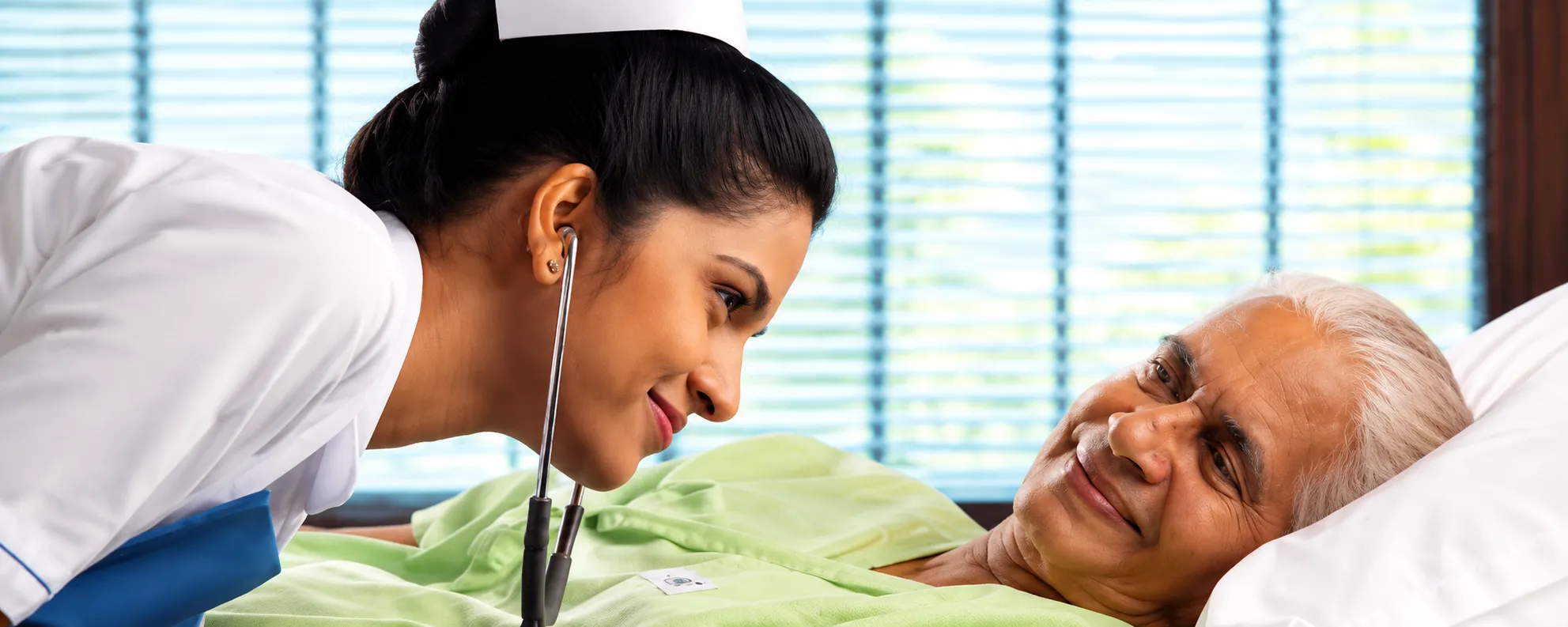 VGS Nursing Bureau caregiver providing patient care